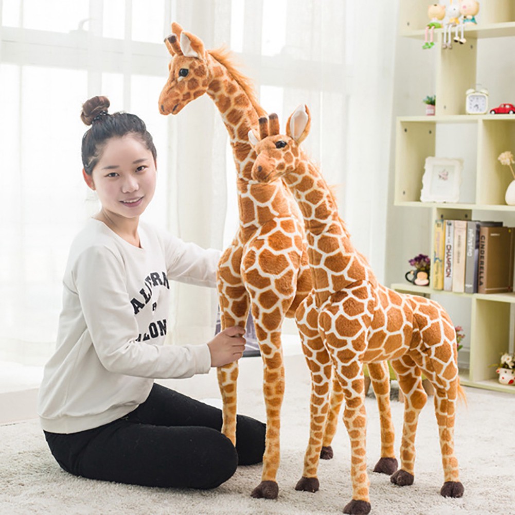 Thú nhồi bông hình hươu cao cổ đáng yêu