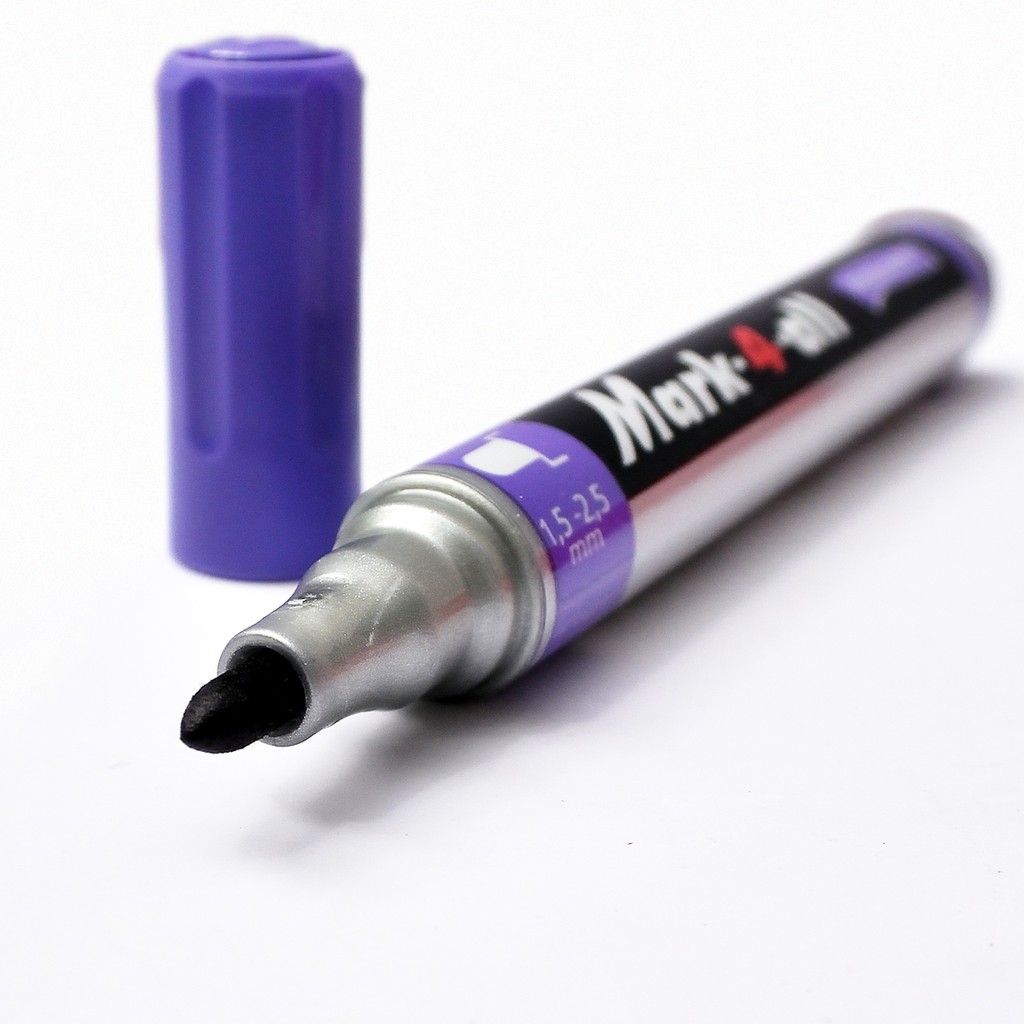 Bộ 6 Bút lông dầu STABILO Mark-4-all PERMANENT (MK651-6C)