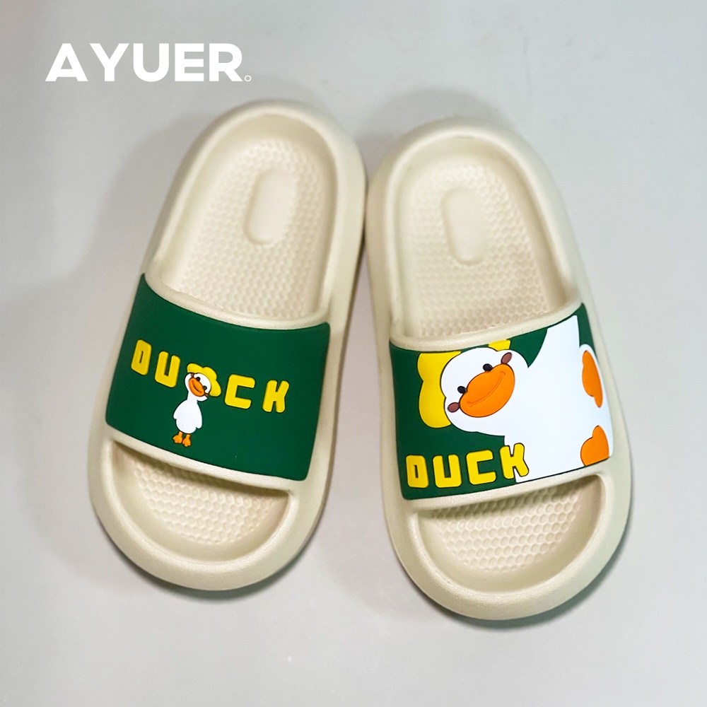 Dép đi trong nhà AYUER đế mềm chống trượt thời trang mùa hè dành cho nam và nữ