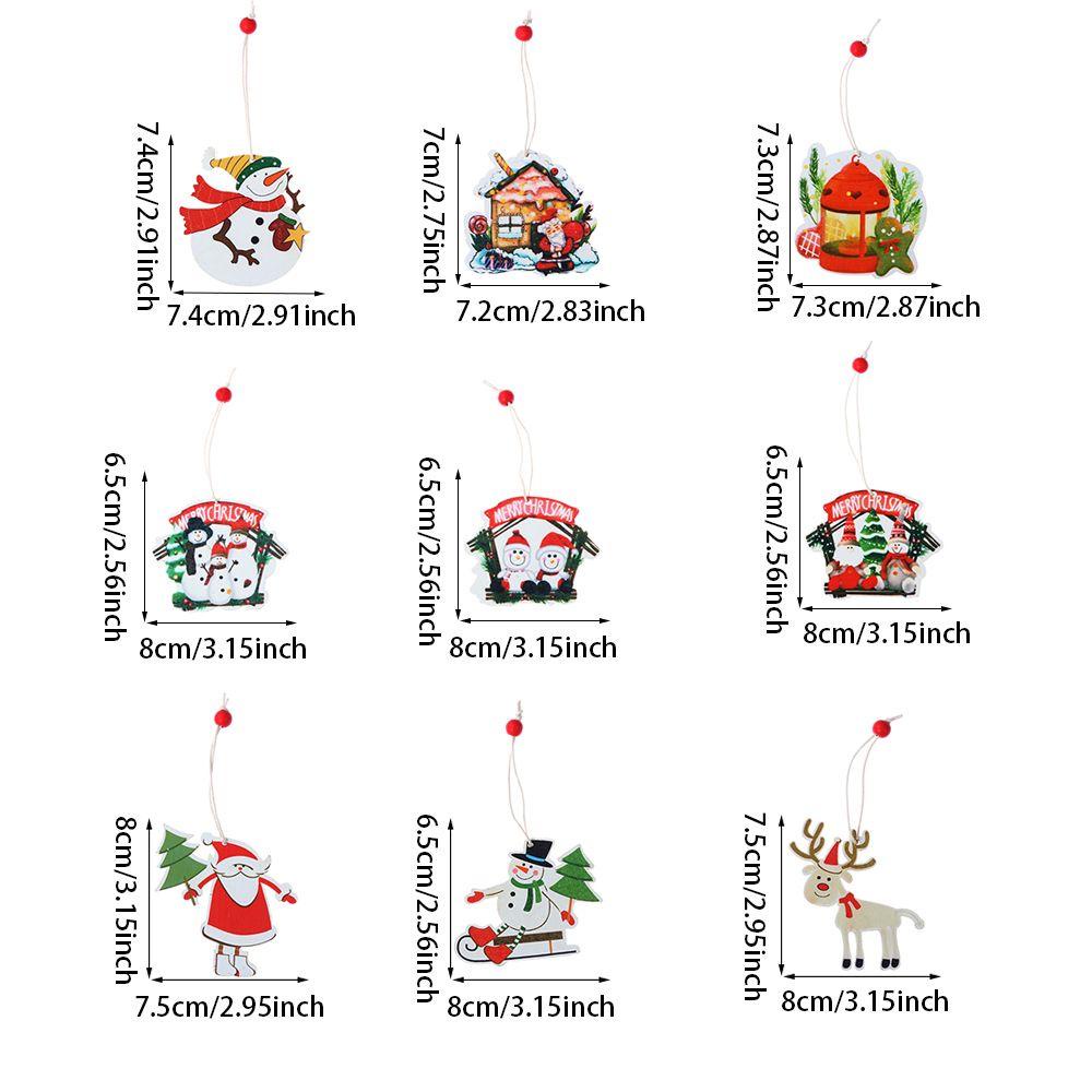 LONTIME Hộp 6 Phụ Kiện Trang Trí Cây Thông Noel