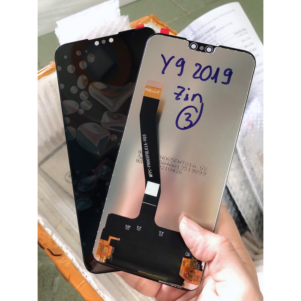 Màn Hình Huawei Y9 2019 / JKM-LX1 / JKM-LX3 - Màn Hình Nguyên Bộ Zin New, Màu Đen