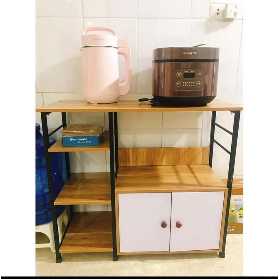 [SIÊU RẺ] KỆ LÒ VI SÓNG MẪU MỚI NHẤT GỖ CHỐNG ẨM SIÊU BỀN