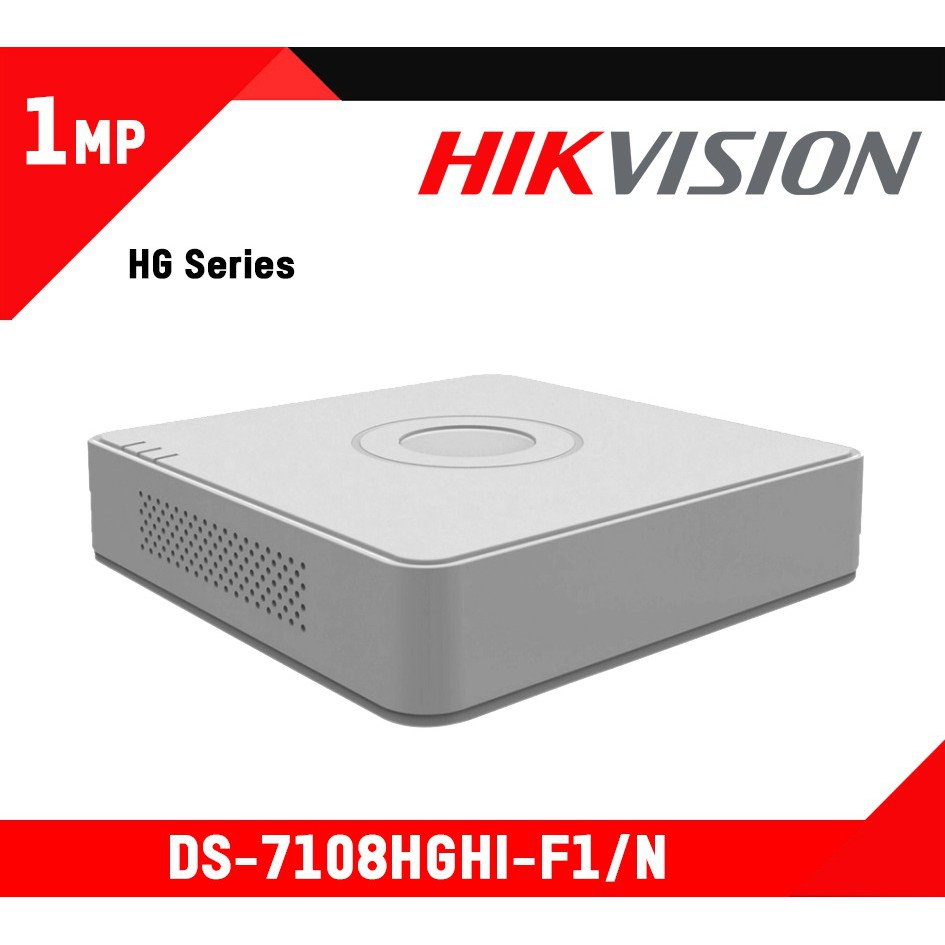 Đầu ghi 8 kênh Turbo HD 3.0 Hikvision DS-7108HGHI-F1/N - Chính hãng