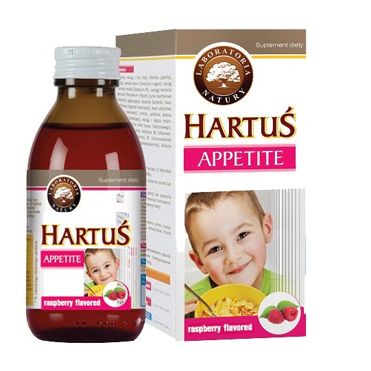 Siro Giúp Bé Ăn Ngon Miệng Hartus Appetite Dành Cho Trẻ Trên 1 Tuổi Chai 150ml