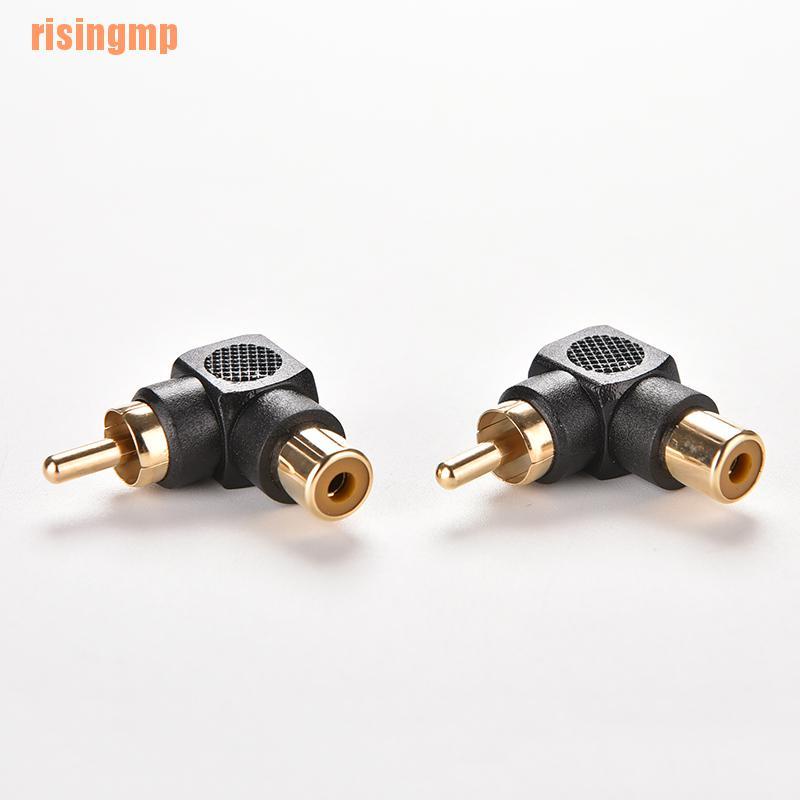 Set 2 Đầu Chuyển Đổi Âm Thanh AV 90 Độ Chuyên Dụng