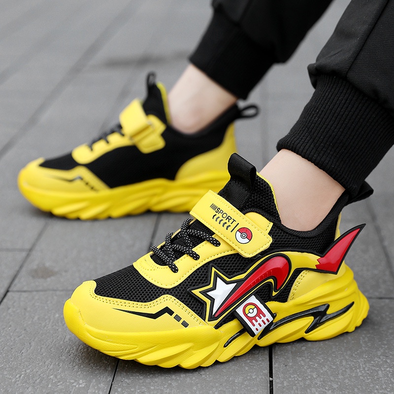 Giày Bóng Rổ Phong Cách Thời Trang Hàn Quốc Dành Cho Trẻ Em