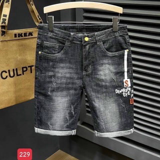 Quần short nam JAXU short jean rách cao cấp - chất liệu bò co giãn tốt ( Hàng chuẩn shop nhiều mẫu )