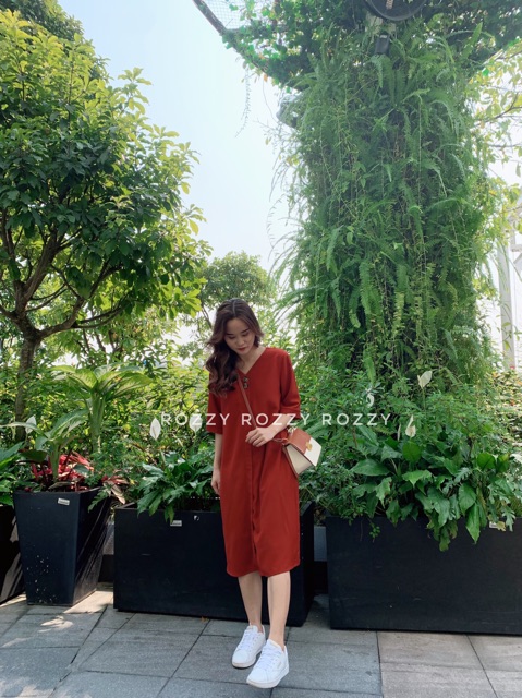 🌿🌸Kate dress váy dáng xuông thắt nơ | BigBuy360 - bigbuy360.vn
