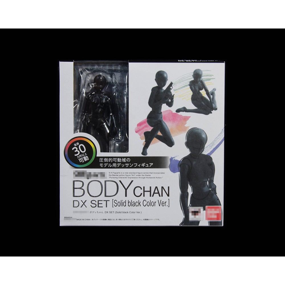 Mô hình body kun chan dx set shf mẫu tập vẽ anime cao 15cm (tỉ lệ 1/12) male female body-chan figure