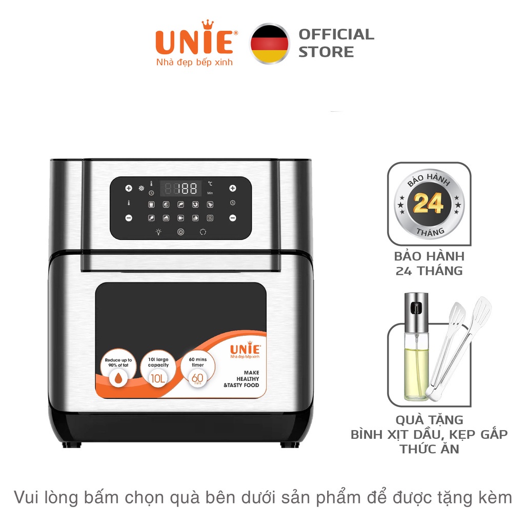 Nồi chiên không dầu UNIE - UE1000 (10 Lít) - Hàng chính hãng