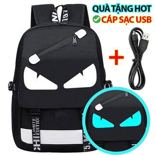 Balo nam nữ đi học dạ quang phát sáng Thời Trang Nhật Bản Hình Luffy