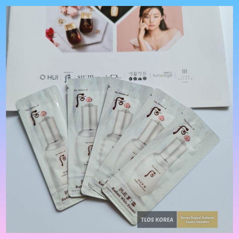 Serum Whoo Trắng Tinh Chất Dưỡng Trắng Whoo White Essence - Serum 1Ml Gói Sample