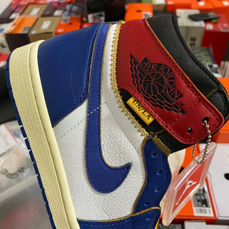 giày jordan 1 JD1 Union Blue | bảo cao cấp [ ảnh thật + full box]