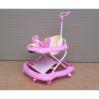 [Shopee giá rẻ] Xe tròn tập đi Song Long (Có nhạc + để chân + tay đẩy)