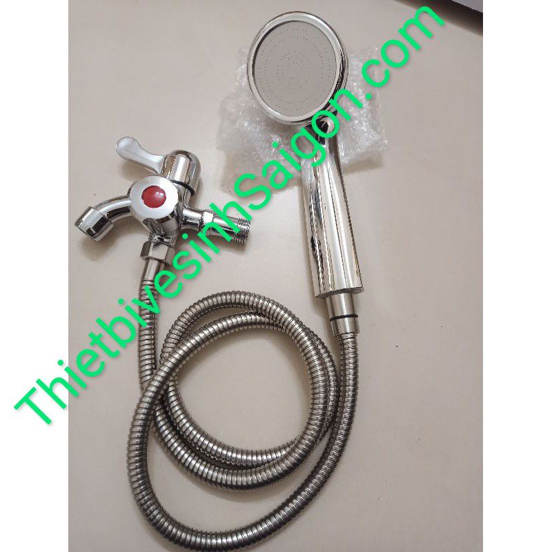 Bộ vòi củ sen tắm lạnh, tay sen tăng áp Thái lan. ship HCM 2 giờ