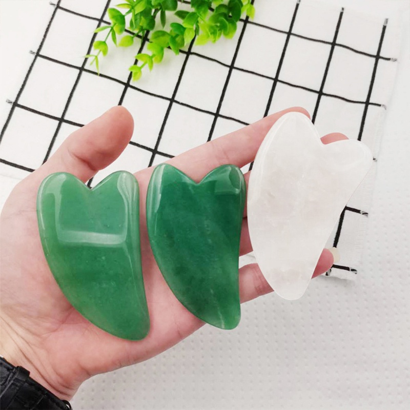 Youyo Dụng Cụ Mát Xa Mặt Và Cơ Thể Bằng Đá Ngọc Bích