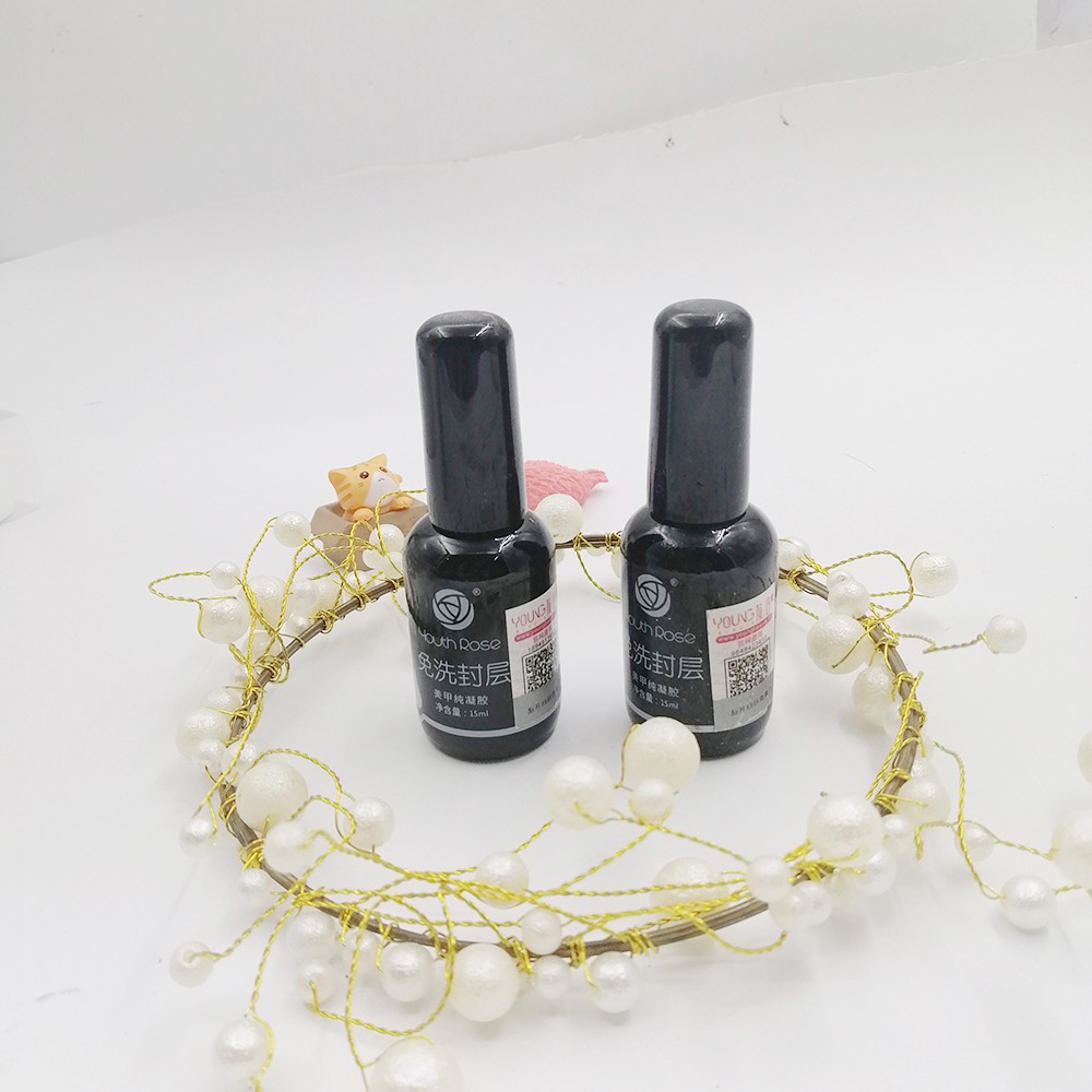 Sơn gel top base hoa hồng loại tốt Nail Hà Thành Chính Hãng chai 15ml