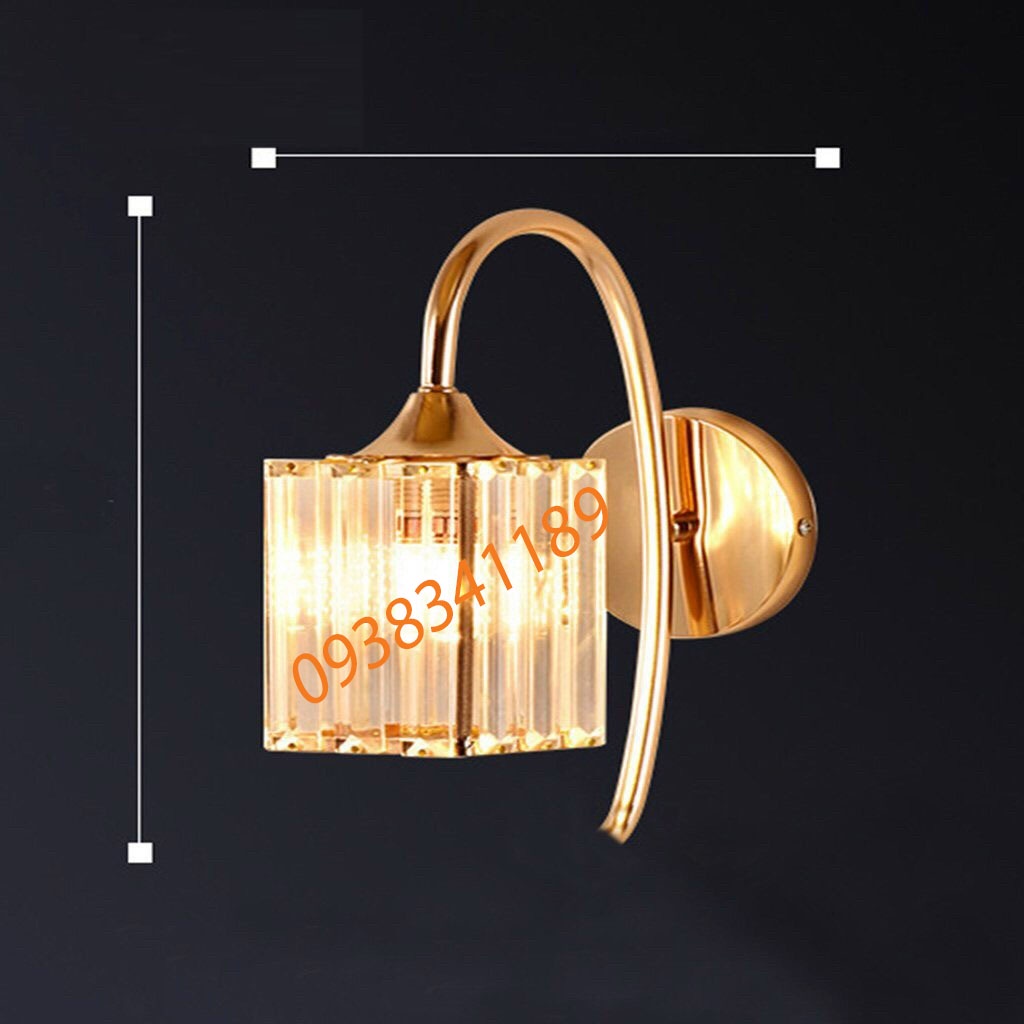 Bộ đèn LED treo tường cầu thang phòng ngủ phòng khách - CÓ BÓNG