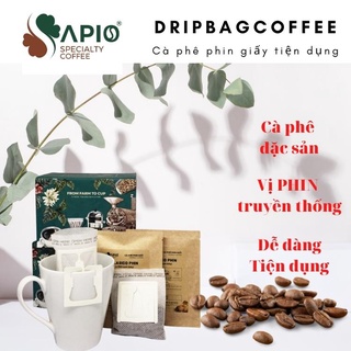 Dripbag Coffee, Cà phê Phin giấy tiện dụng, Hộp 10 phin cà phê cao cấp