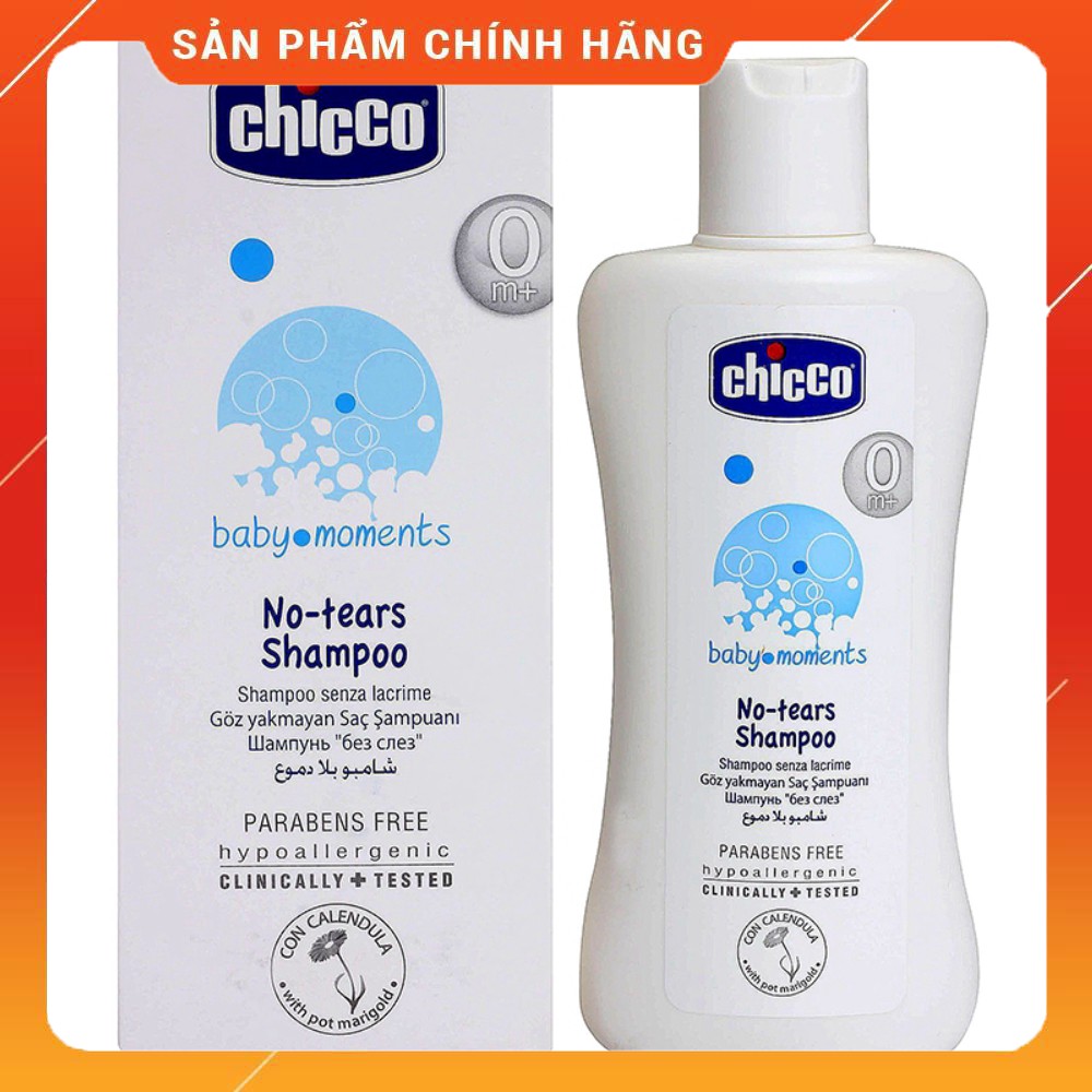 Sữa tắm gội chiết xuất Hoa cúc 0M+ Chicco 200ml