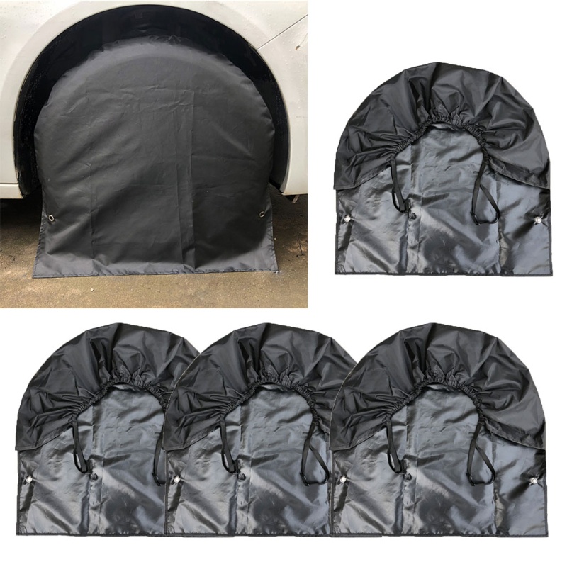 ✿ Vỏ Bọc Bánh Xe Chống Nước Chống Tia UV Màu Đen Dành Cho Xe RV