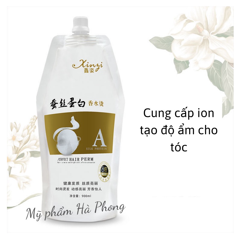 Thuốc Uốn Tóc Collagen HDV6 Thuốc Ép Tóc HDV6 Đa Năng Mềm Hóa Truyền Thống Cặp 1000ml