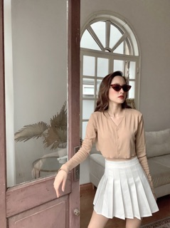 Áo thun gân croptop 🖤☀️
