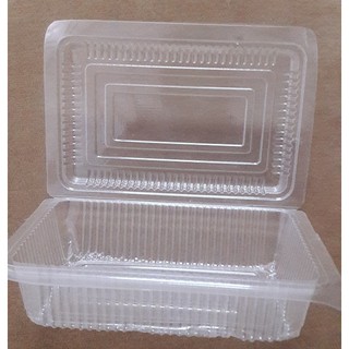 50 Hộp nhựa đựng bánh, mứt, bún xào, cơm - Hộp nhựa trong suốt đựng thức ăn tiện lợi, hộp nhựa dùng một lần