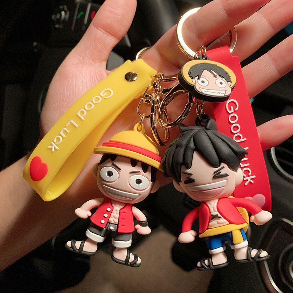 LANFY Móc Khóa Mô Hình Nhân Vật Luffy Trong Phim Hoạt Hình Nhật Bản