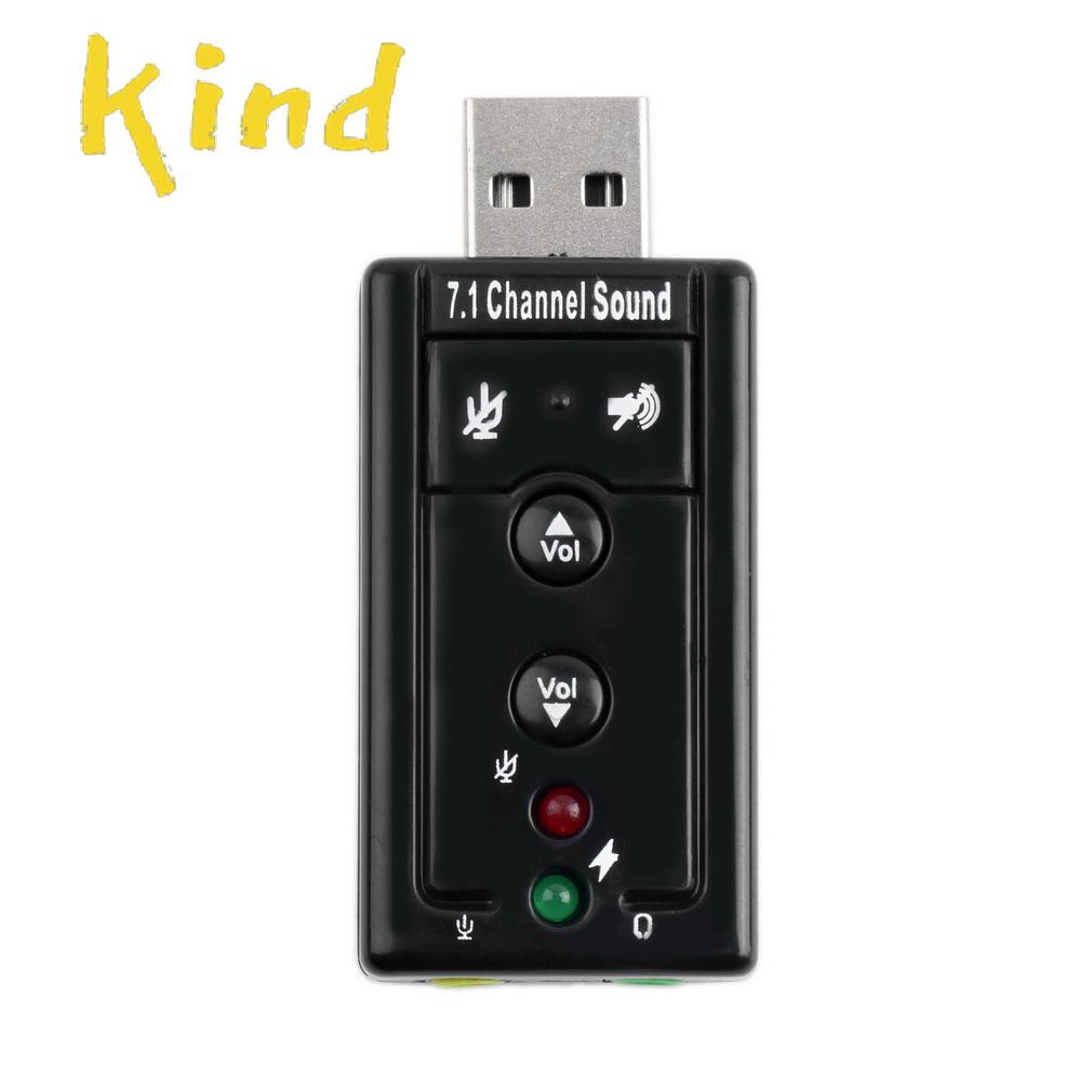 Bộ Chuyển Đổi Âm Thanh Usb 2.0 7.1 | BigBuy360 - bigbuy360.vn