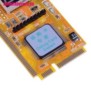 2 Thẻ Chẩn Đoán Mini Pci-E Lpc Pc 3 Trong 1