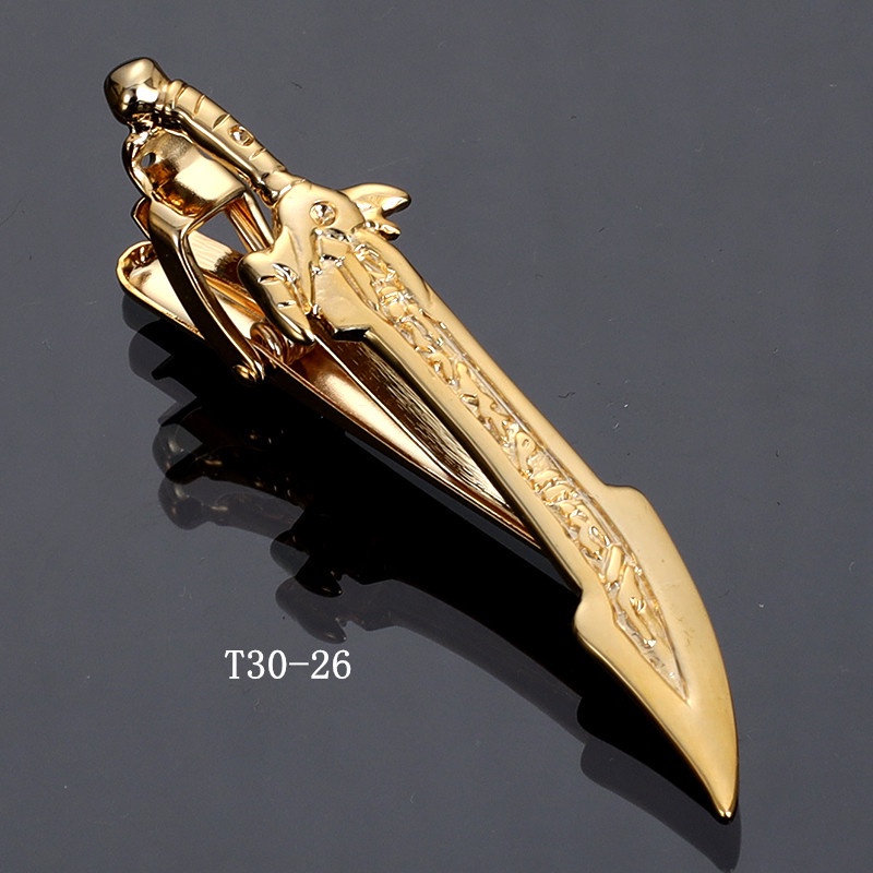 Kẹp Cà Vạt Hình Lông Vũ Sáng Tạo Hợp Thời Trang Cho Nam