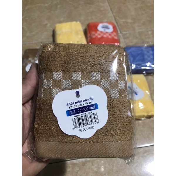 KHĂN MẶT 100% COTTON CAO CẤP THẮNG AN
