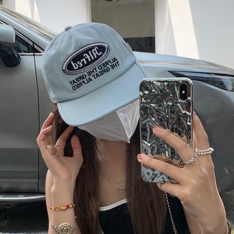 Nón Lưỡi Trai Thêu Họa Tiết Màu Sắc Phong Cách Hip Hop Hàn Quốc Thời Trang Mùa Hè Cho Nam Và Nữ