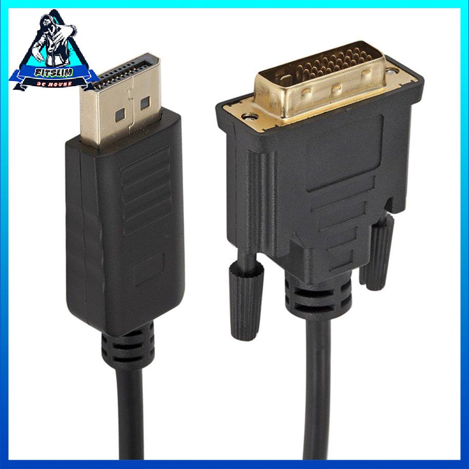 Cáp chuyển đổi DP sang DVI Cáp chuyển đổi Displayport sang DVI 24 + 1 1,8 mét [8/3]