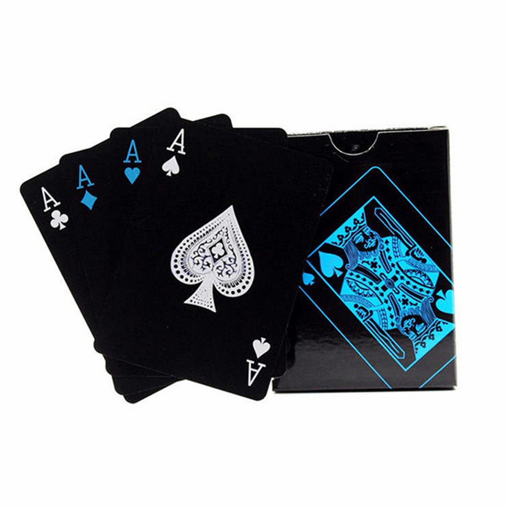 Set 54 Thẻ Bài Poker Bằng Nhựa Pvc Chống Thấm Nước