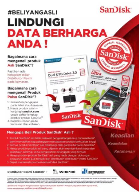 Thẻ Nhớ Micro Sd Uhs-i 80mbps - 32gb Hiệu Sandisk | BigBuy360 - bigbuy360.vn
