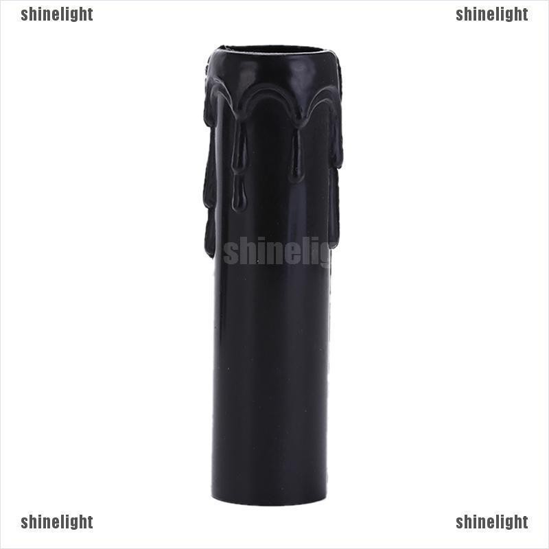 Bộ 10 Ống Nhựa Đựng Nến Trang Trí Độc Đáo