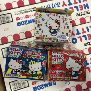 (Sỉ_ lẻ) [Date mới nhất] MẪU MỚI Hộp 8 gói, 20 gói Gia vị rắc cơm Hello Kitty Nhật Bản vị rau củ, vị thập cẩm