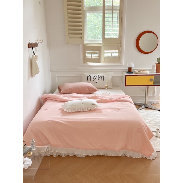 Chăn Hè Waffle, Dệt Thoáng Mát , Nhiều Màu Sắc (shinbedding)