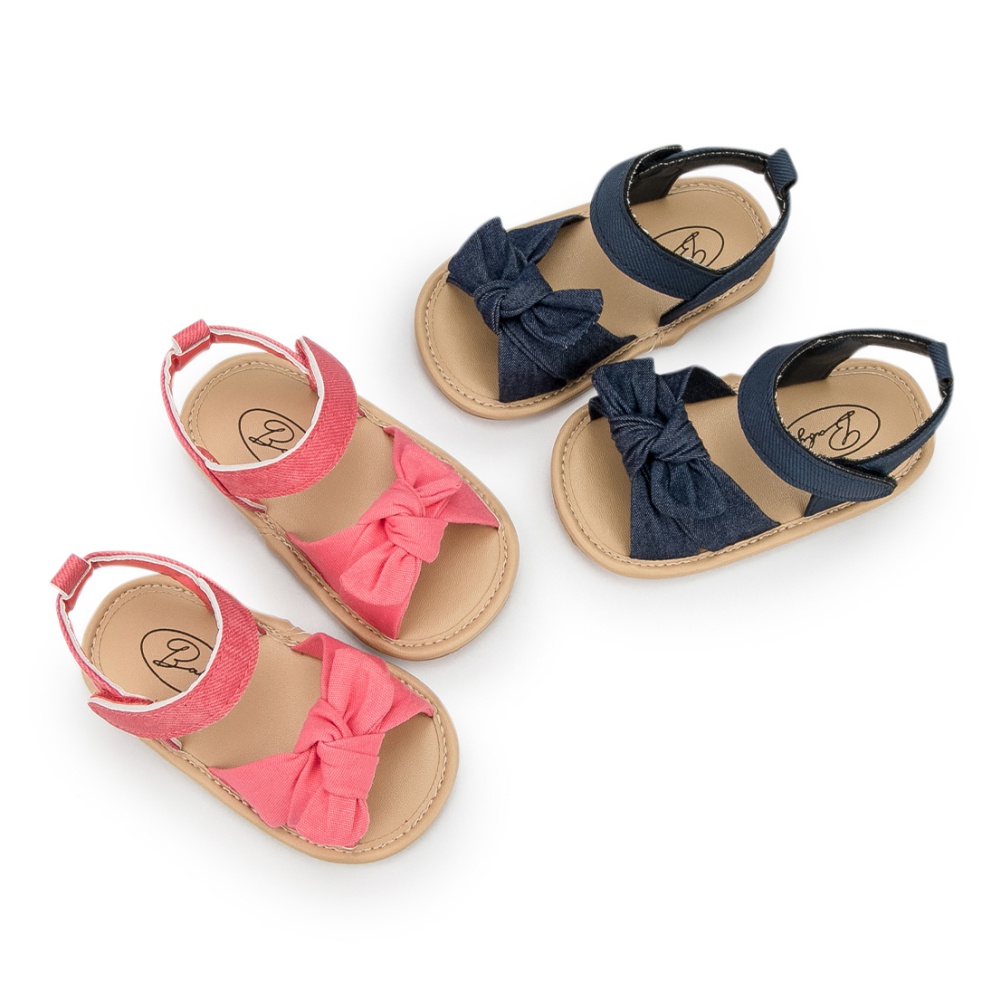 Xăng đan Đính Nơ Cho Bé Gái Sơ Sinh