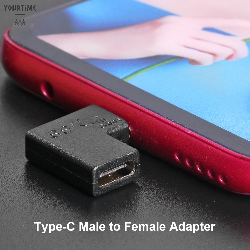Đầu chuyển đổi USB Type C sang USB Type C 10Gbps 100W PD cho điện thoại laptop máy tính bảng