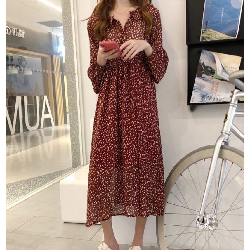 [FREESHIP] Váy hoa nhí voan style ulzzang nhẹ nhàng | BigBuy360 - bigbuy360.vn