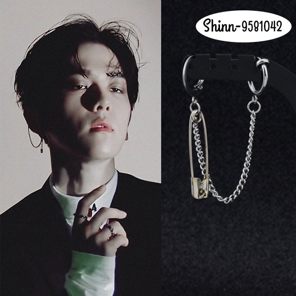 Khuyên  Baekhyun - EXO, bông tai Unisex titan không gỉ