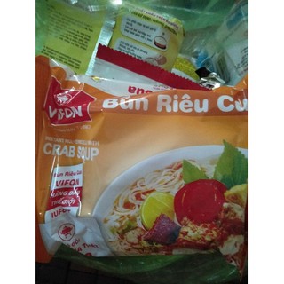 Combo 3 gói Bún riêu cua 80g