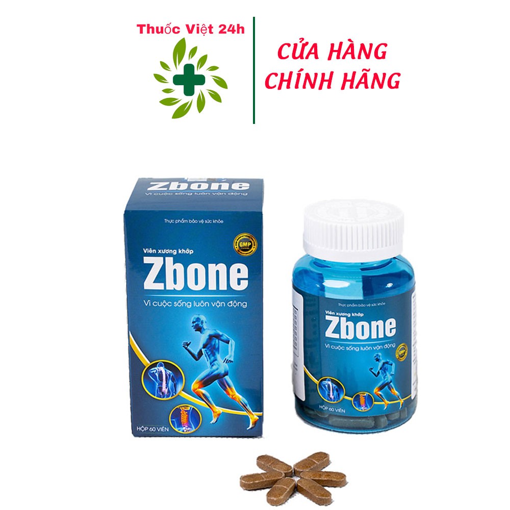 Viên Xương Khớp Zbone hỗ trợ làm giảm các triệu chứng do viêm khớp & thoái hóa khớp