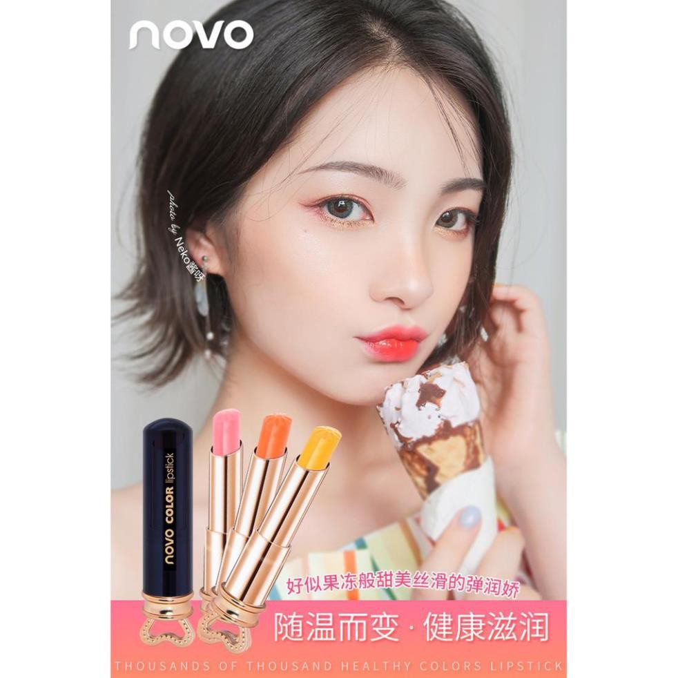 Son Dưỡng Novo Color cho môi khô &amp; thâm