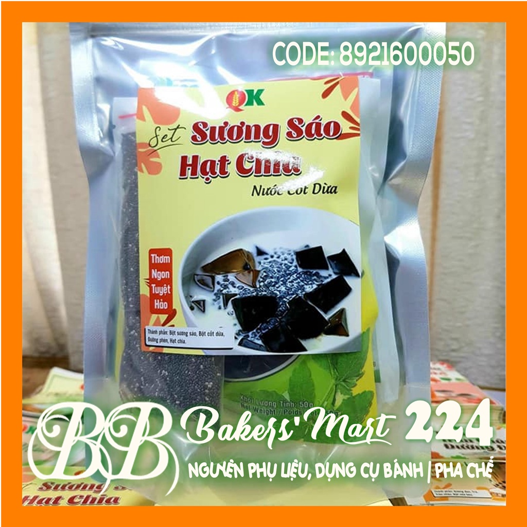 Set combo nguyên liệu SƯƠNG SÁO hạt CHIA QK