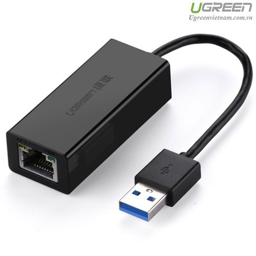 Dây Cáp Chuyển Đổi USB 3.0 Sang LAN Ugreen (20256) - Hàng Chính Hãng Bảo Hành 18 Tháng