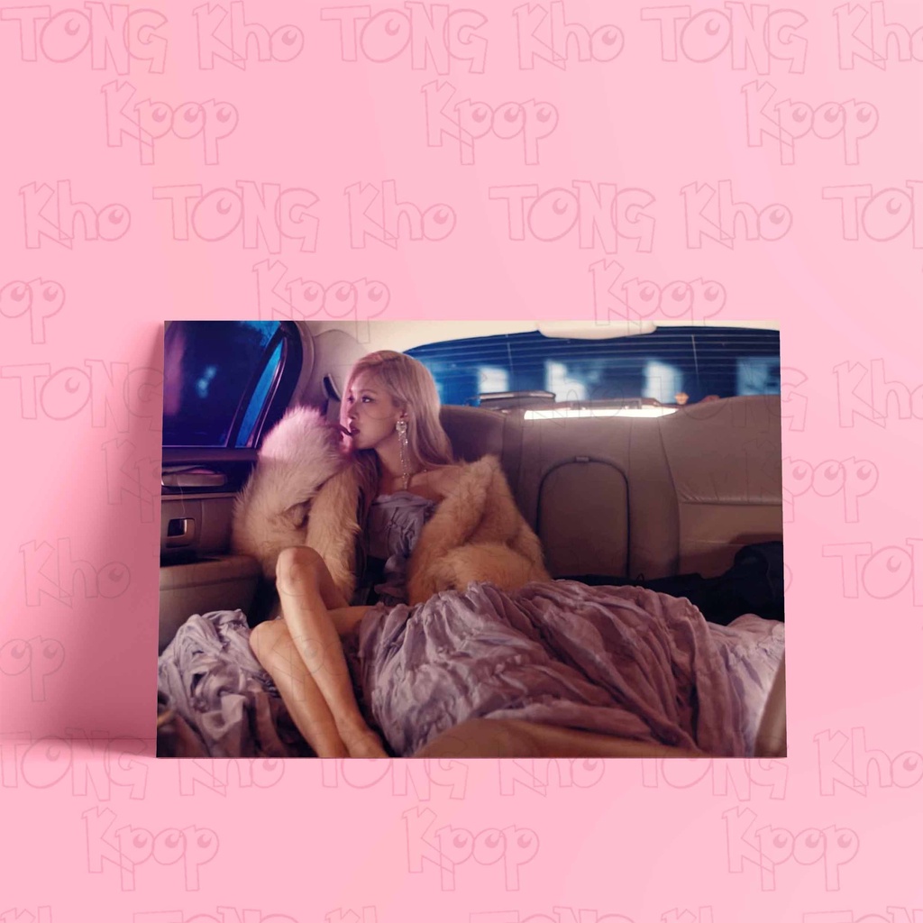 Tấm Poster cao cấp giấy 260gsm in hình ROSÉ  SINGLE ALBUM ảnh đẹp idol Kpop